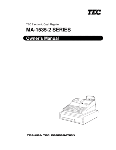 Toshiba MA1535 Operation Manual