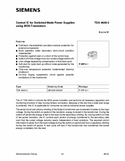 str  tda 4605 ic