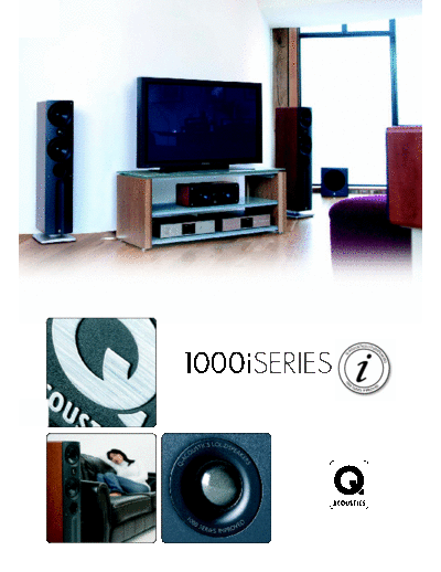 QACOUSTIC SERIE 1000i Q Acoustics 1000i Series