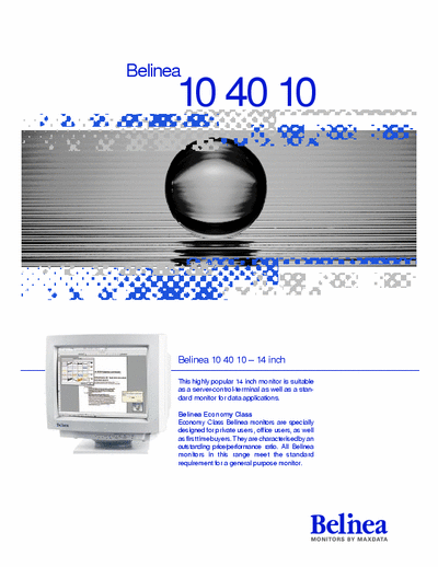Belinea 104010 Belinea 10 40 10  14 inch