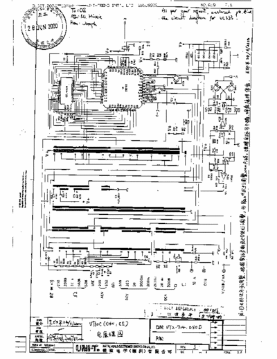 Voltcraft VC 333 Electrical Diagram of Voltcraft VC 333