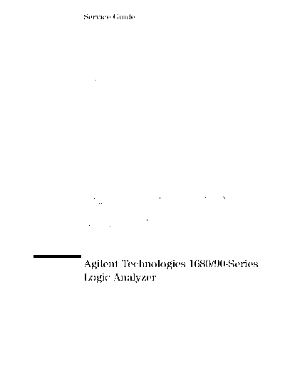 HP 1691A Service Guide