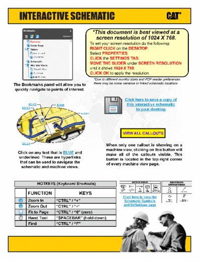 Caterpilar Motor grader 16M Electrical schematic diagram motor grader caterpilar 16M