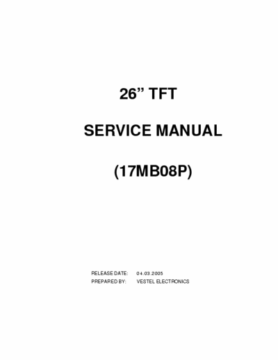 toshiba 23wl56g service manual