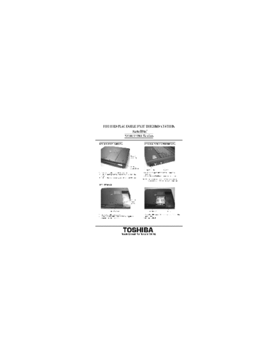 Toshiba Satellite 2250 FRU service manual for Toshiba Satellite 2230 and 2250 series