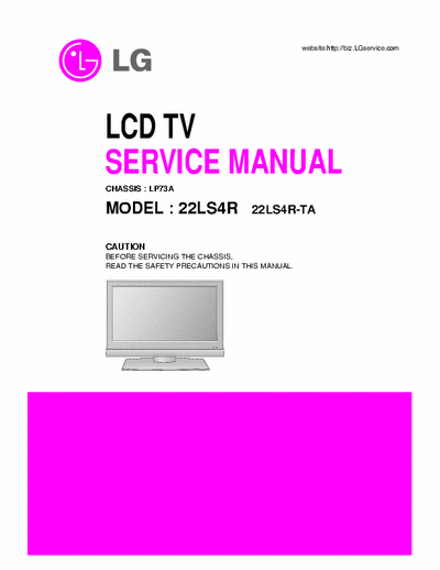 LG 22LS MANUAL MONITOR LG22LS4