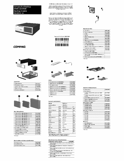 Compaq Evo 300-500 Techncal service and mantaince manual