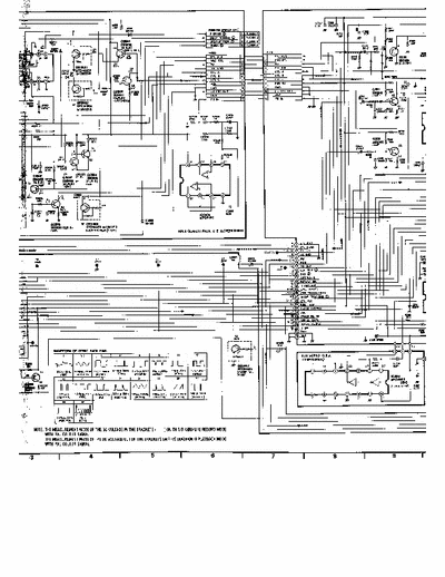 PANASONIC NV-H75EG seconda parte schema elettrico NV-H75EG