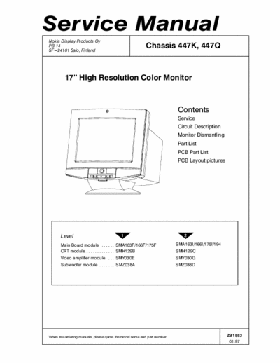 nokia 447k diagrama nokia