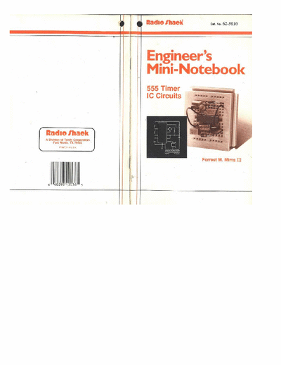 Radio Shack 62-5010 Applications Notes of the 555 Integrated Circuit