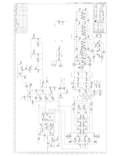 Rockford Fosgate Punch 600 a5 Schematic for Rockford Fosgate Punch a5 car amplifier