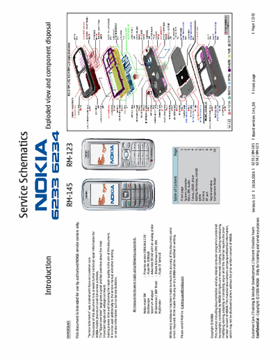 GÜNSEL GSM 6233_RM145_6234_RM123_schematics 6233_RM145_6234_RM123_schematics