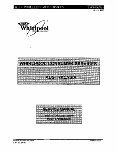 whirlpool 6AKB526WH_White whirlpool 6AKB526WH_White service manual