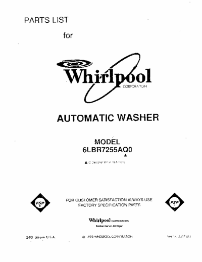 whirlpool 6LBR5132EQO,1 whirlpool 6LBR5132EQO,1 service manual