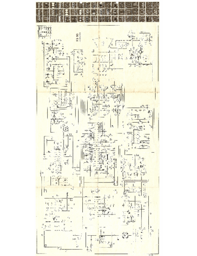Hanseatic 714/465 Schematic for board type F-005