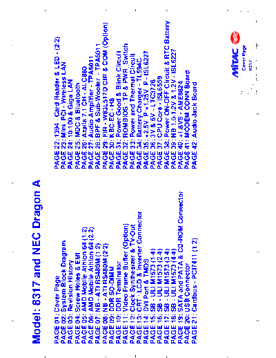 nec 8317 service manual