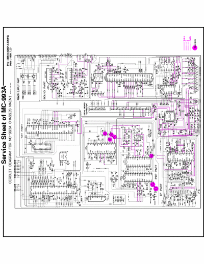 Goldstar MC-993A MC-993A chassis main1