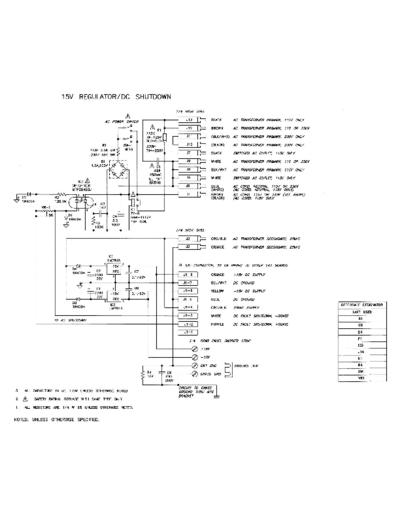 QSC Series Two A2150 Graph for repair