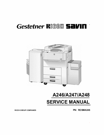 RICOH FT7950 Ricoh FT7950 service manual