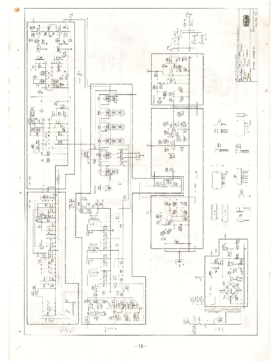 Aiko AHS-207 AHS207 receiver schematics