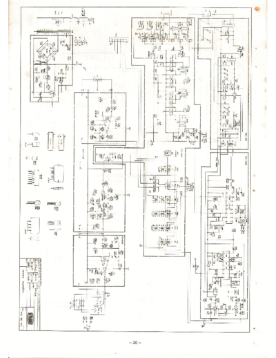 Aiko AHS-228 AHS228 receiver schematics