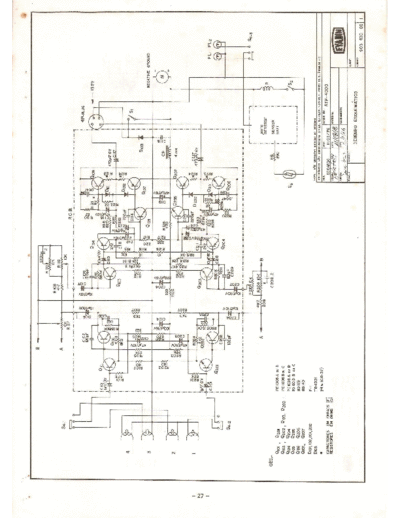 Aiko ATP-4000 Cassette player schematics