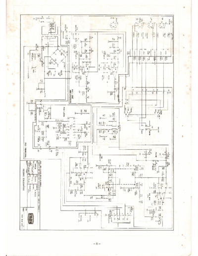 Aiko A-3000 Micro system A3000 schematics