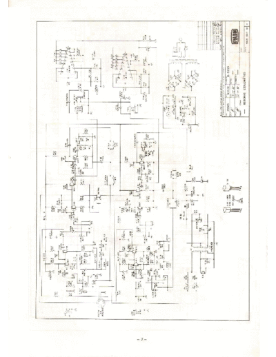 Aiko D-3000 Schematics