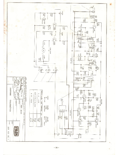 Aiko PRP-1000 Schematics