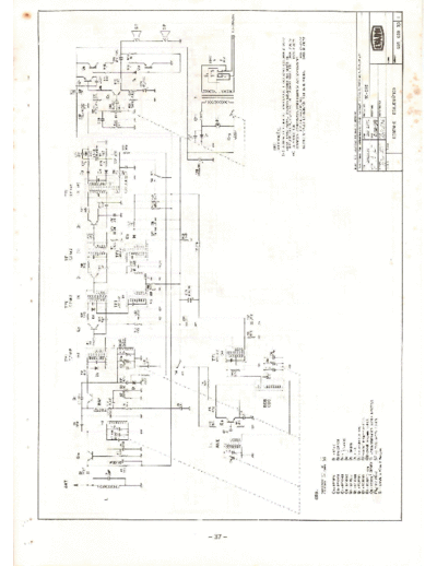 Aiko RC-603 Radio Schematics