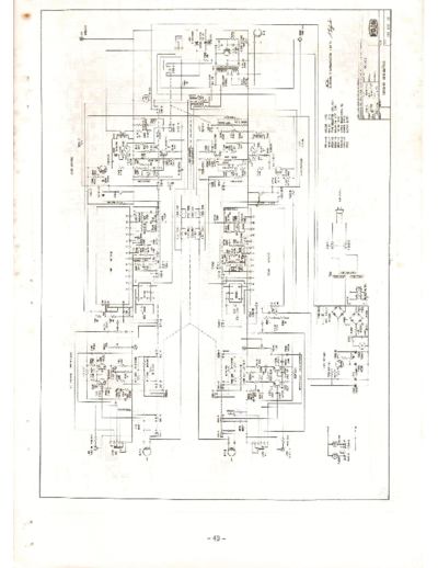 Aiko TD-502 Schematics