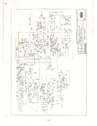 Aiko T-3000 Schematics