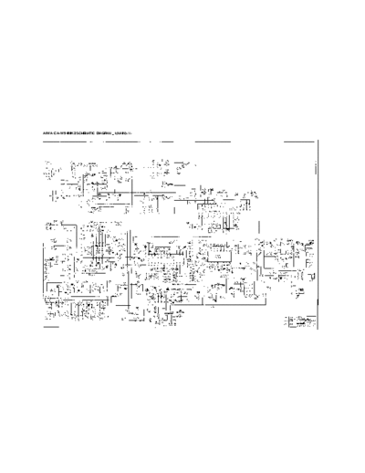 AIWA CA-W54MK2 schematic diagram