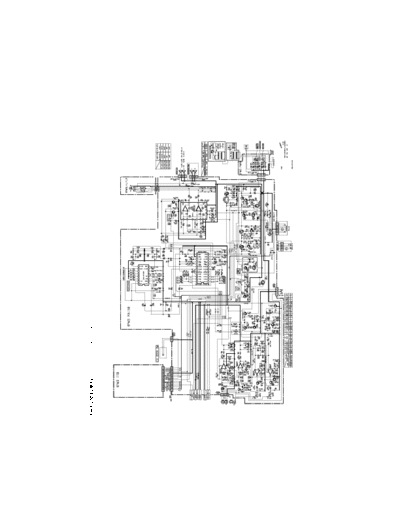 Aiwa CSD-ED88-89 Schematic diagram