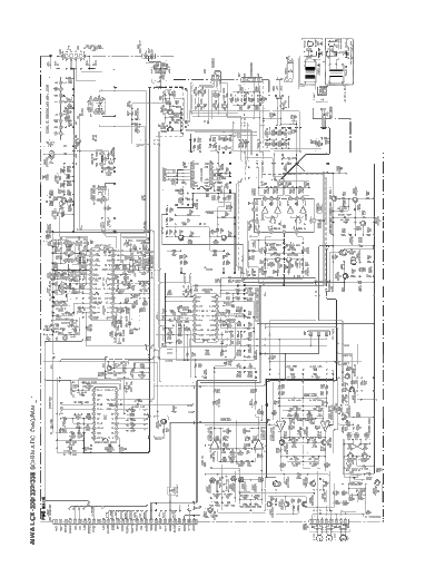 Aiwa LCX-350-352-358 Schematic diagram