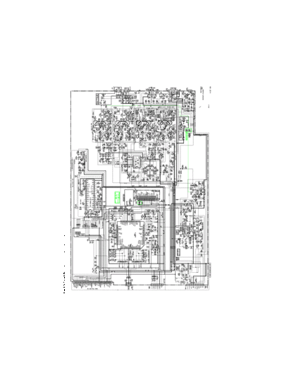 Aiwa NSX-A555 Schematic diagram