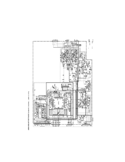 Aiwa NSX-A777 S777 A767 Schematic diagram