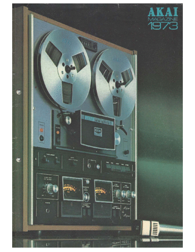 AKAI AKAI 1973 catalog audio
