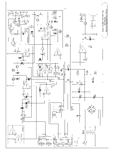 AMC/TechnoSound AMC-120 Guitar amplifier schematics and pcb layout reverse engineered from AMC-120 model.