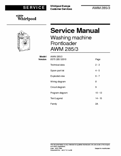 whirlpool AWM285-3_Ver857028553010 whirlpool AWM285-3_Ver857028553010 service manual