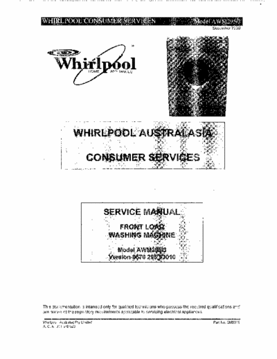 whirlpool AWM295-3_Ver857029553010 whirlpool AWM295-3_Ver857029553010 service manual