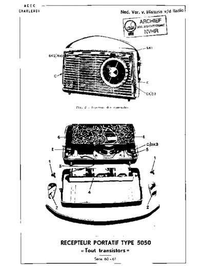 Acec 5050 Service Documentation : 5050 radio