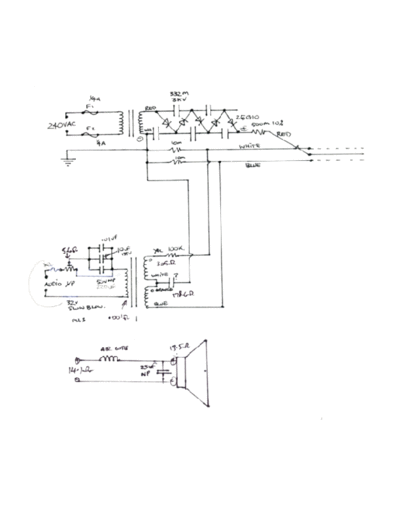 Acoustat 2-MH Schematic