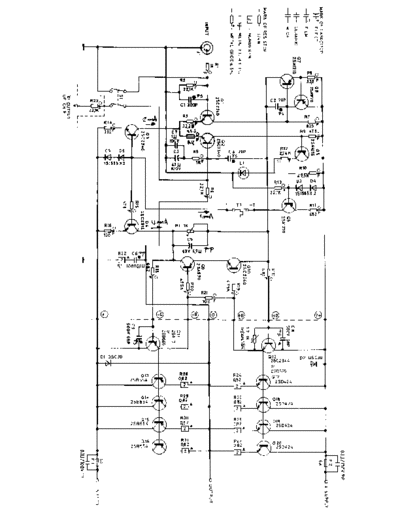 Adcom 555 Power Amplifier Schematics