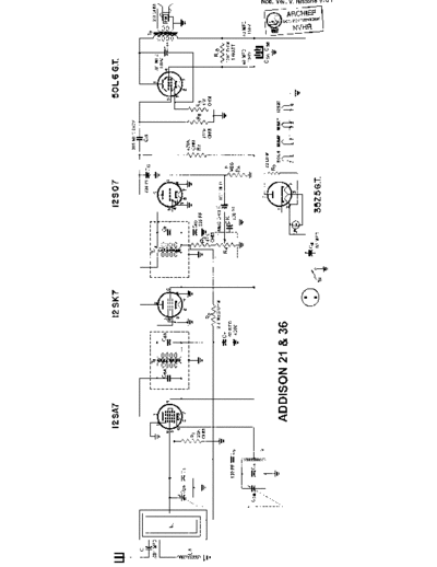 Addison 21 Radio receiver