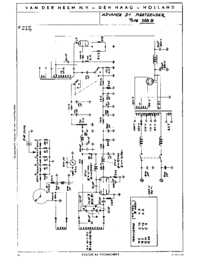 Advance D1 Schematics