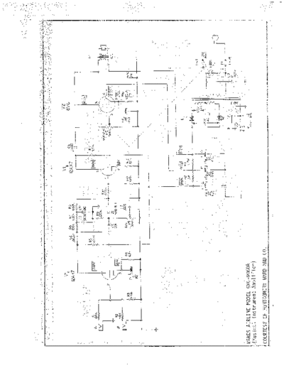 Wards Airline GVC-9060A Musical Instruments Amplifier schematics