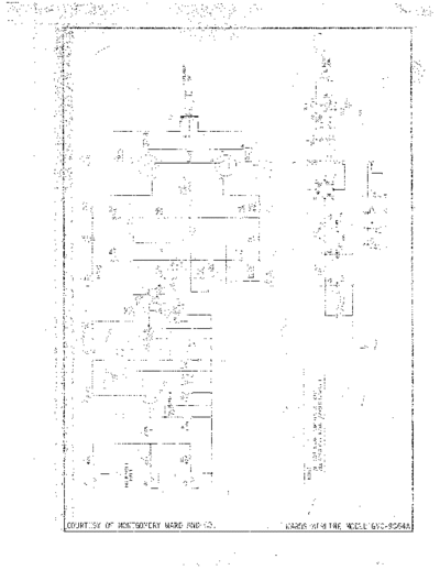 Wards Airline GVC-9064A Musical Instruments Amplifier schematics