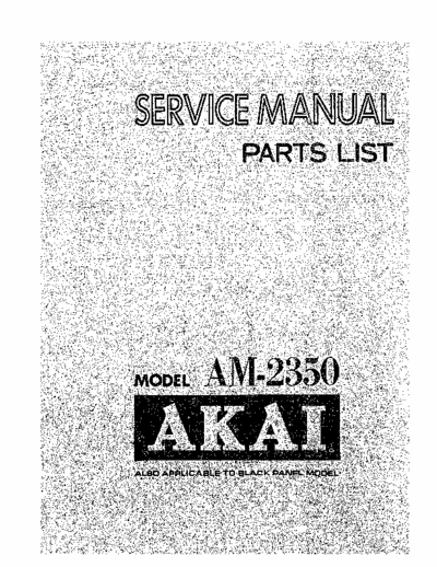 Akai AM2350 integrated amplifier
