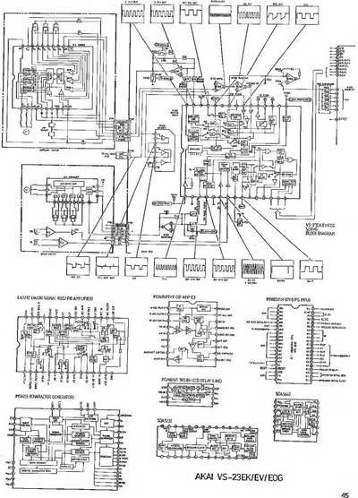  VS23EK VCR Akai